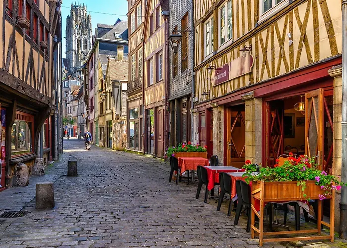 アパート Savonnerie Cathedrale 2 Avec Ascenseur Proche Cathedrale ! ルーアン